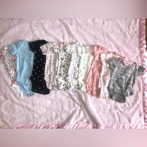 Bundle Of Newborn Onesies